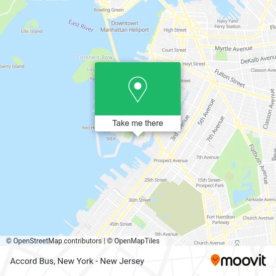 Accord Bus map