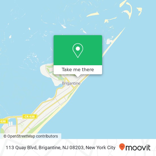 113 Quay Blvd, Brigantine, NJ 08203 map