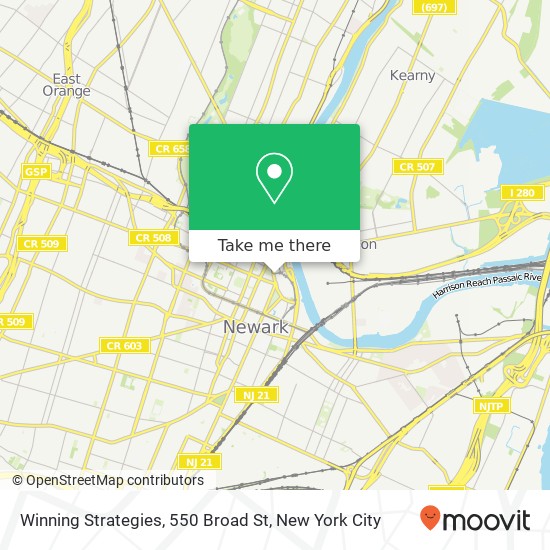 Mapa de Winning Strategies, 550 Broad St