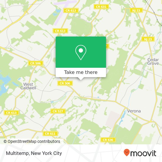 Mapa de Multitemp, 74 Smull Ave
