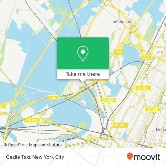 Qezlle Taxi map