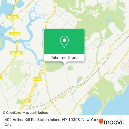 402 Arthur Kill Rd, Staten Island, NY 10308 map