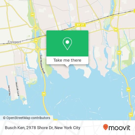 Busch Ken, 2978 Shore Dr map