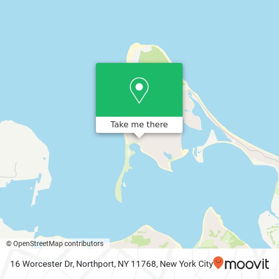 16 Worcester Dr, Northport, NY 11768 map