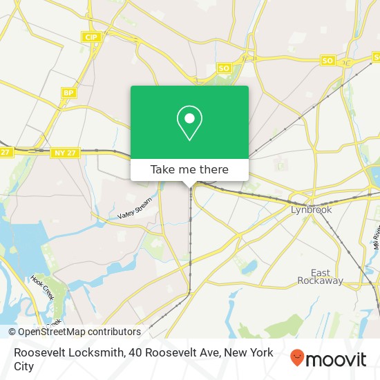 Roosevelt Locksmith, 40 Roosevelt Ave map