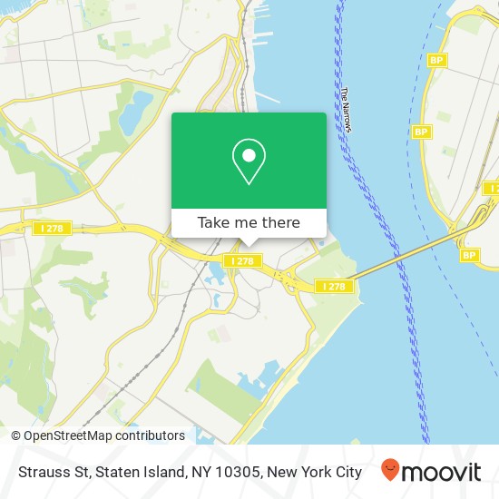 Strauss St, Staten Island, NY 10305 map