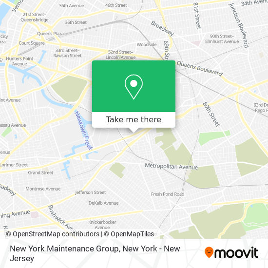 Mapa de New York Maintenance Group