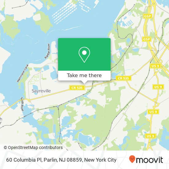 60 Columbia Pl, Parlin, NJ 08859 map