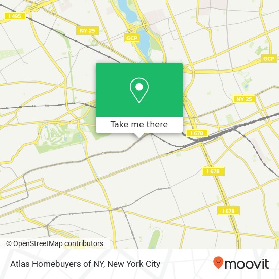 Atlas Homebuyers of NY map