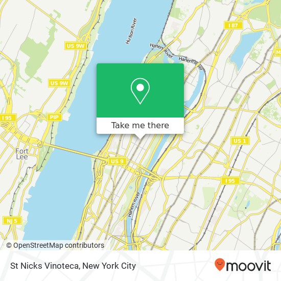 St Nicks Vinoteca map