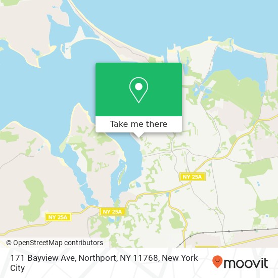 171 Bayview Ave, Northport, NY 11768 map