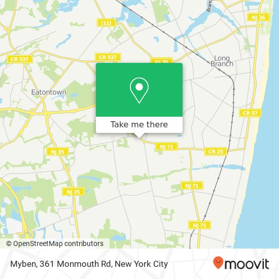 Myben, 361 Monmouth Rd map