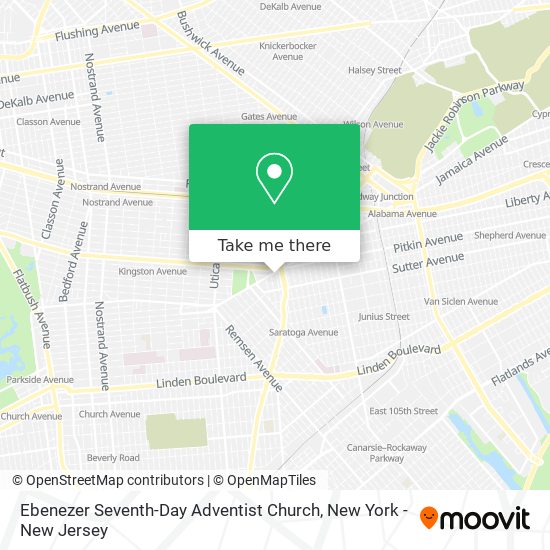 Mapa de Ebenezer Seventh-Day Adventist Church