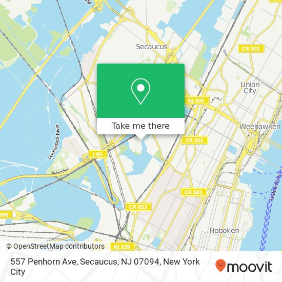 557 Penhorn Ave, Secaucus, NJ 07094 map