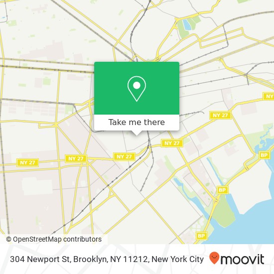 304 Newport St, Brooklyn, NY 11212 map