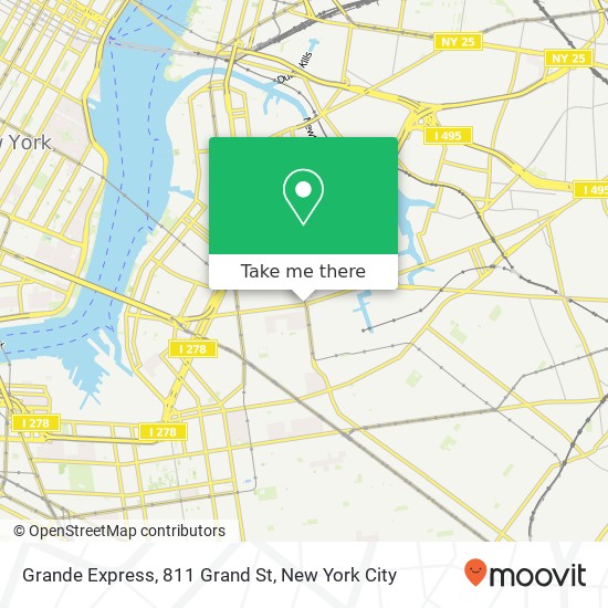 Grande Express, 811 Grand St map