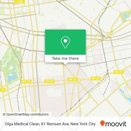 Olga Medical Clean, 81 Remsen Ave map