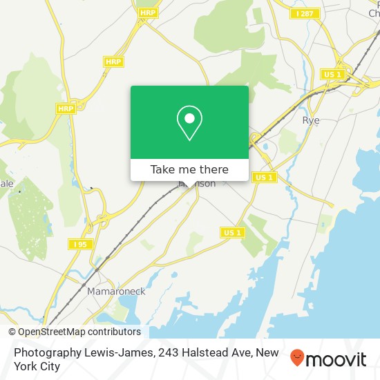 Mapa de Photography Lewis-James, 243 Halstead Ave