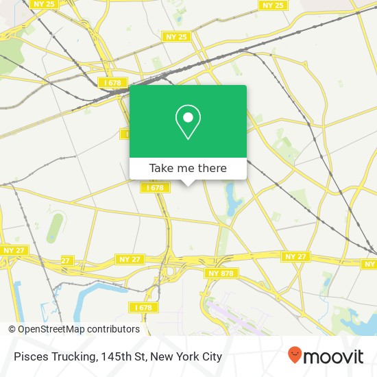 Pisces Trucking, 145th St map