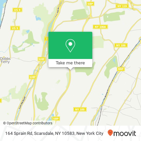 164 Sprain Rd, Scarsdale, NY 10583 map