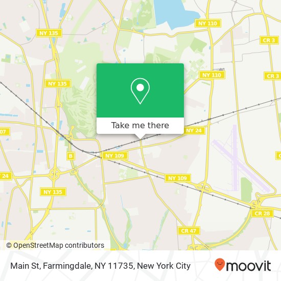 Mapa de Main St, Farmingdale, NY 11735