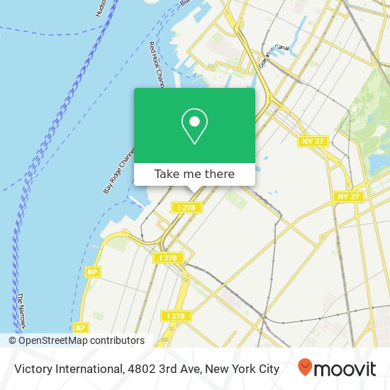 Mapa de Victory International, 4802 3rd Ave