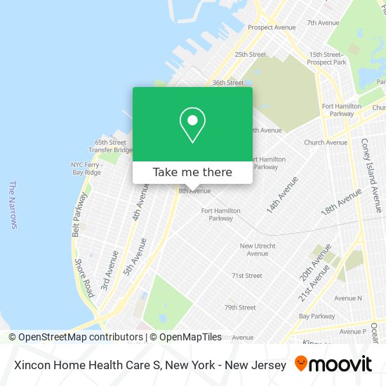 Xincon Home Health Care S map