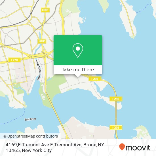 4169,E Tremont Ave E Tremont Ave, Bronx, NY 10465 map