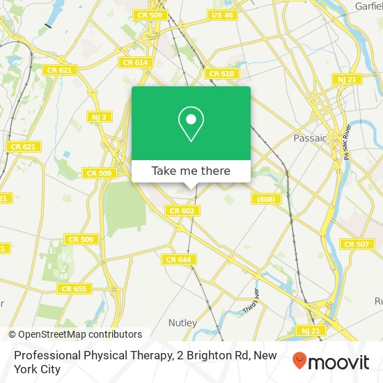 Mapa de Professional Physical Therapy, 2 Brighton Rd