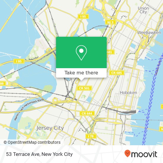 53 Terrace Ave, Jersey City, NJ 07307 map