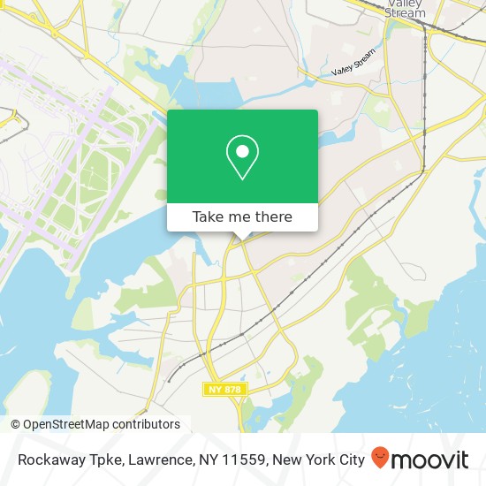 Mapa de Rockaway Tpke, Lawrence, NY 11559