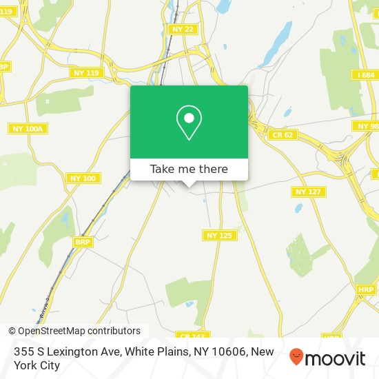 355 S Lexington Ave, White Plains, NY 10606 map