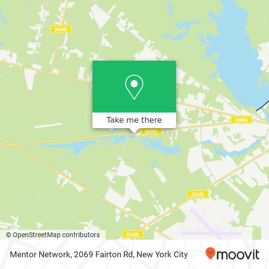 Mapa de Mentor Network, 2069 Fairton Rd