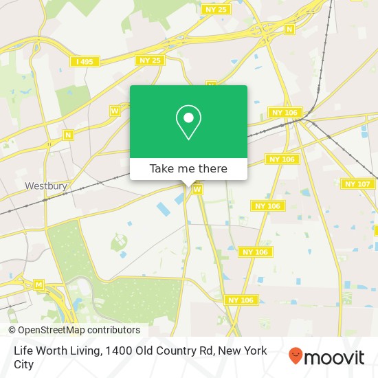 Life Worth Living, 1400 Old Country Rd map