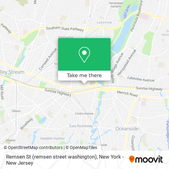 Mapa de Remsen St (remsen street washington)