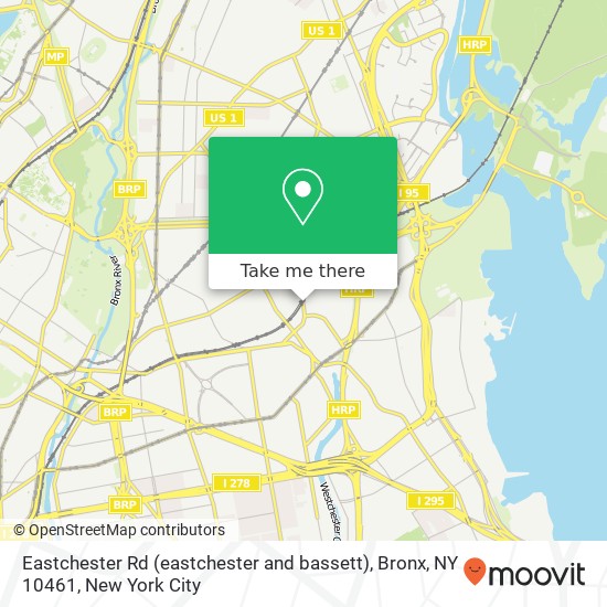 Eastchester Rd (eastchester and bassett), Bronx, NY 10461 map