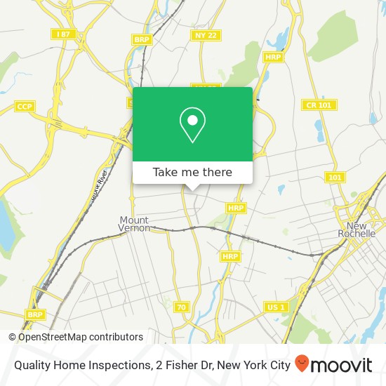 Mapa de Quality Home Inspections, 2 Fisher Dr
