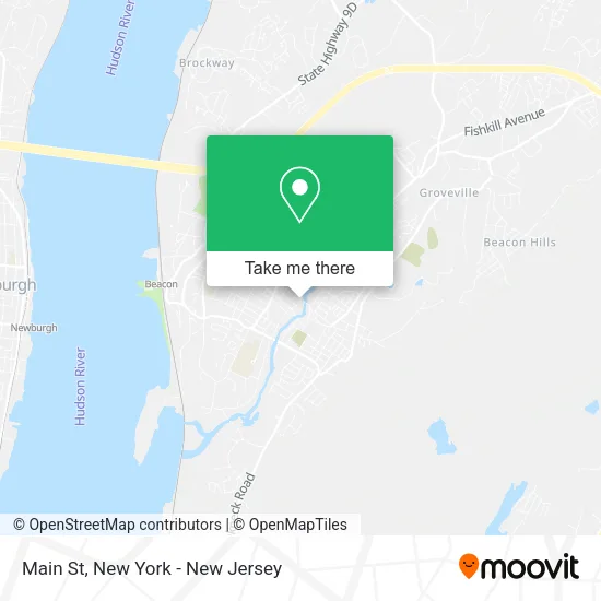 Main St map