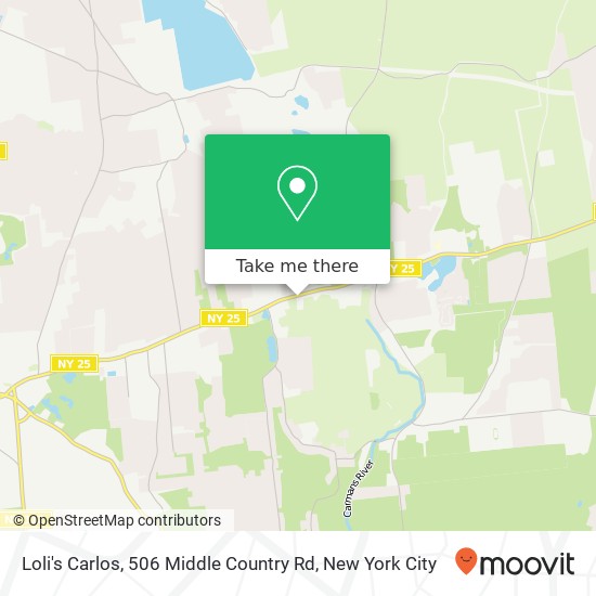 Loli's Carlos, 506 Middle Country Rd map