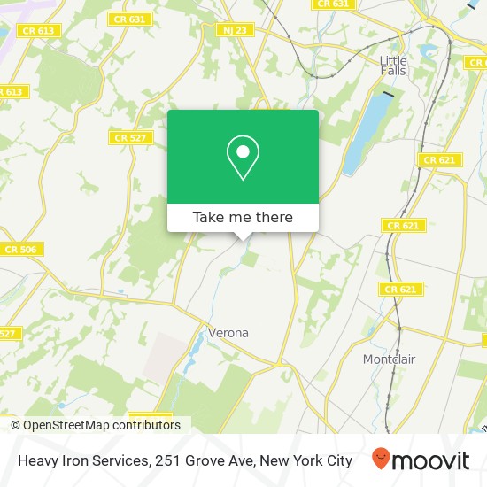 Heavy Iron Services, 251 Grove Ave map