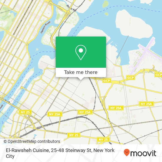 El-Rawsheh Cuisine, 25-48 Steinway St map