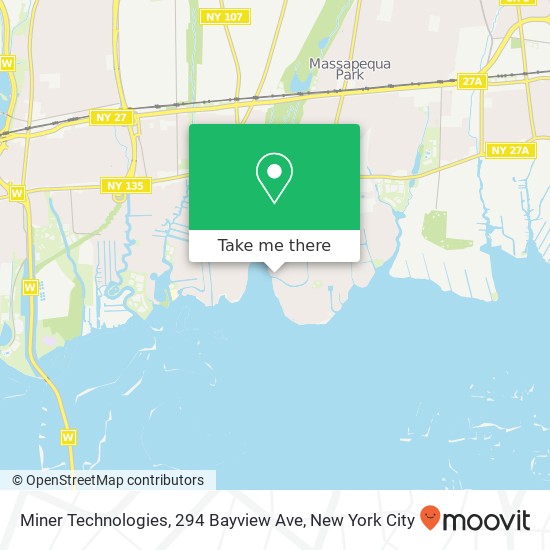 Mapa de Miner Technologies, 294 Bayview Ave