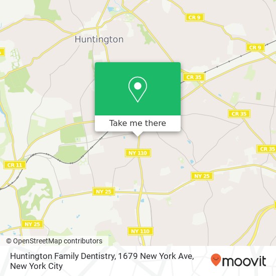 Huntington Family Dentistry, 1679 New York Ave map