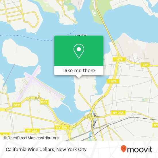 California Wine Cellars map