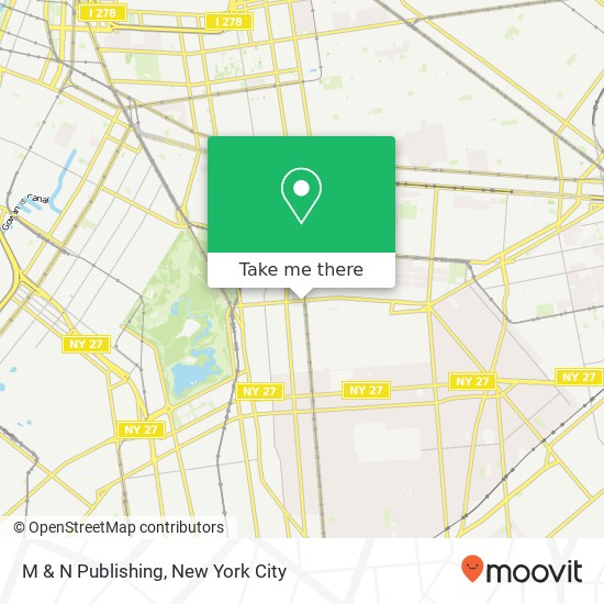 Mapa de M & N Publishing