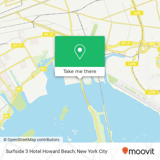 Surfside 3 Hotel Howard Beach map