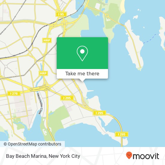 Mapa de Bay Beach Marina