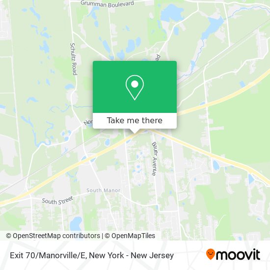 Mapa de Exit 70/Manorville/E