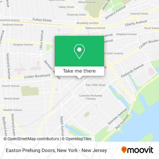 Easton Prehung Doors map