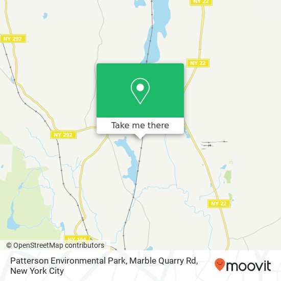 Mapa de Patterson Environmental Park, Marble Quarry Rd